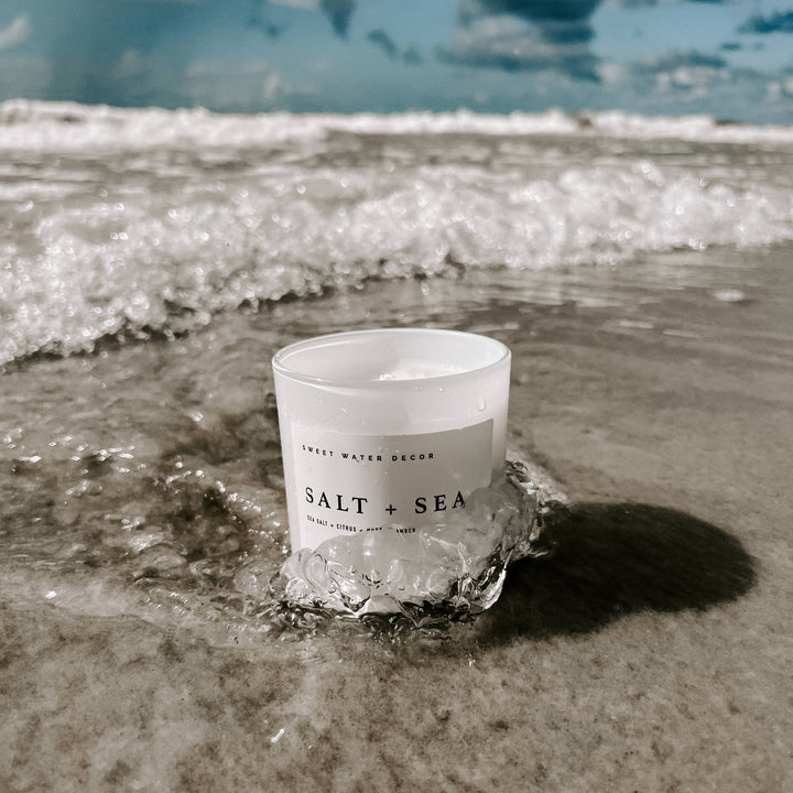 Soy Candle 11oz-Salt & Sea