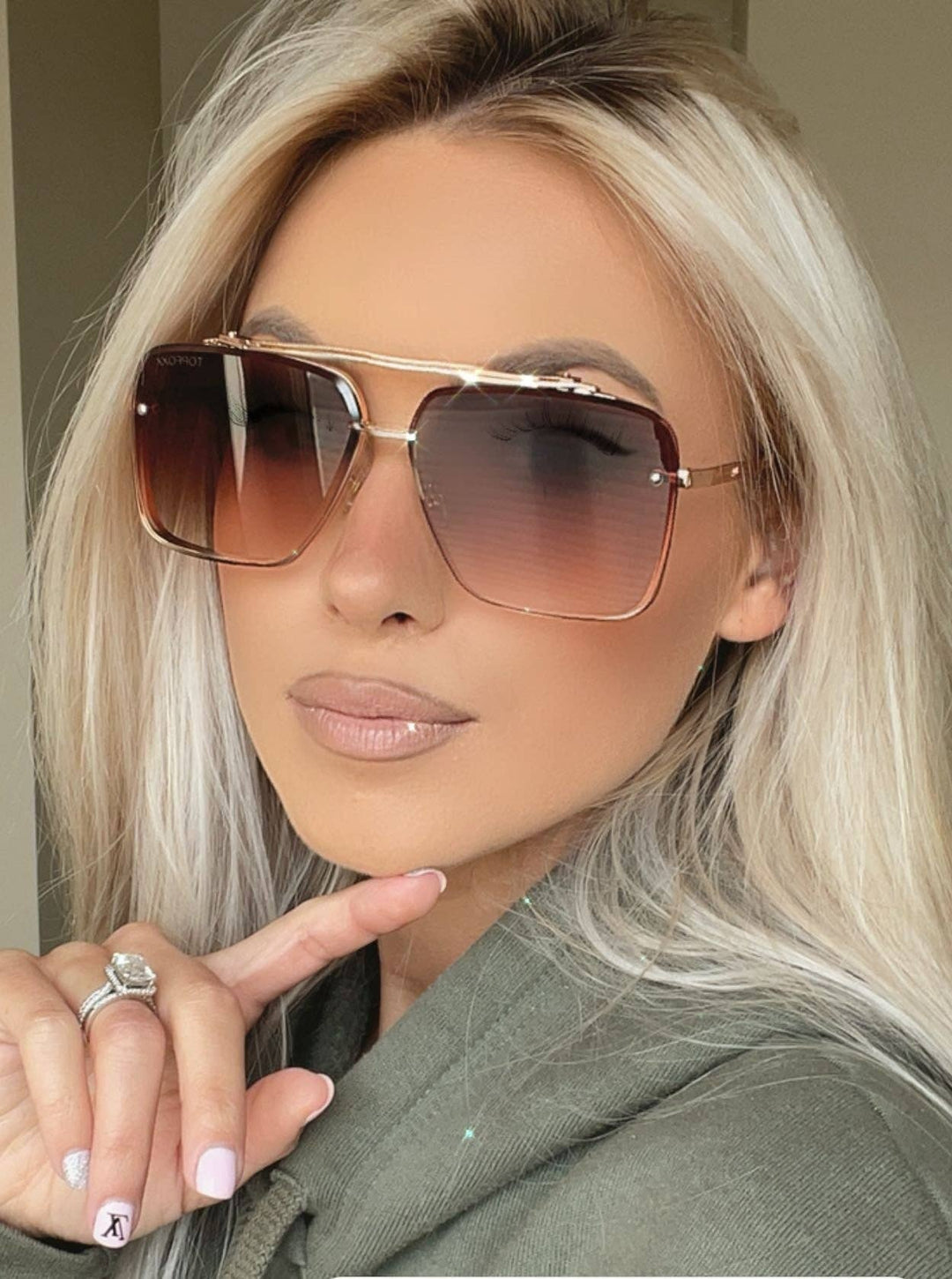 Sunglasses-Bella Coffee Tangle Free