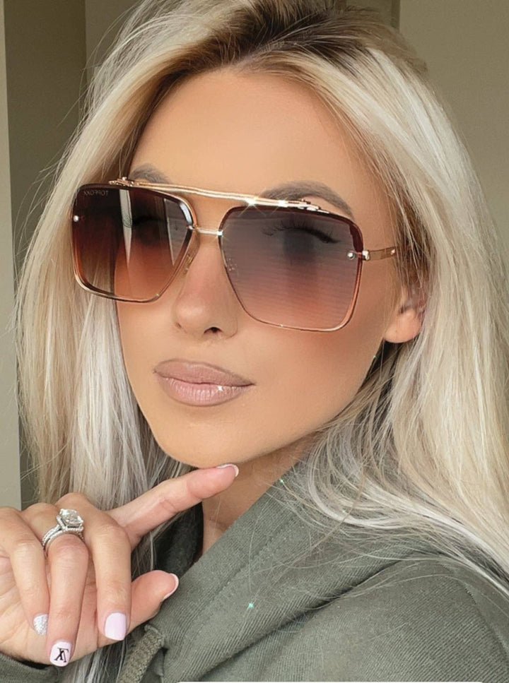 Sunglasses-Bella Coffee Tangle Free