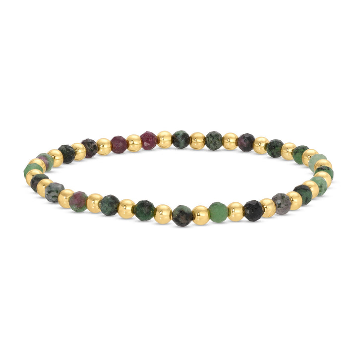 Stretch Stone & Bead Bracelet - Assorted