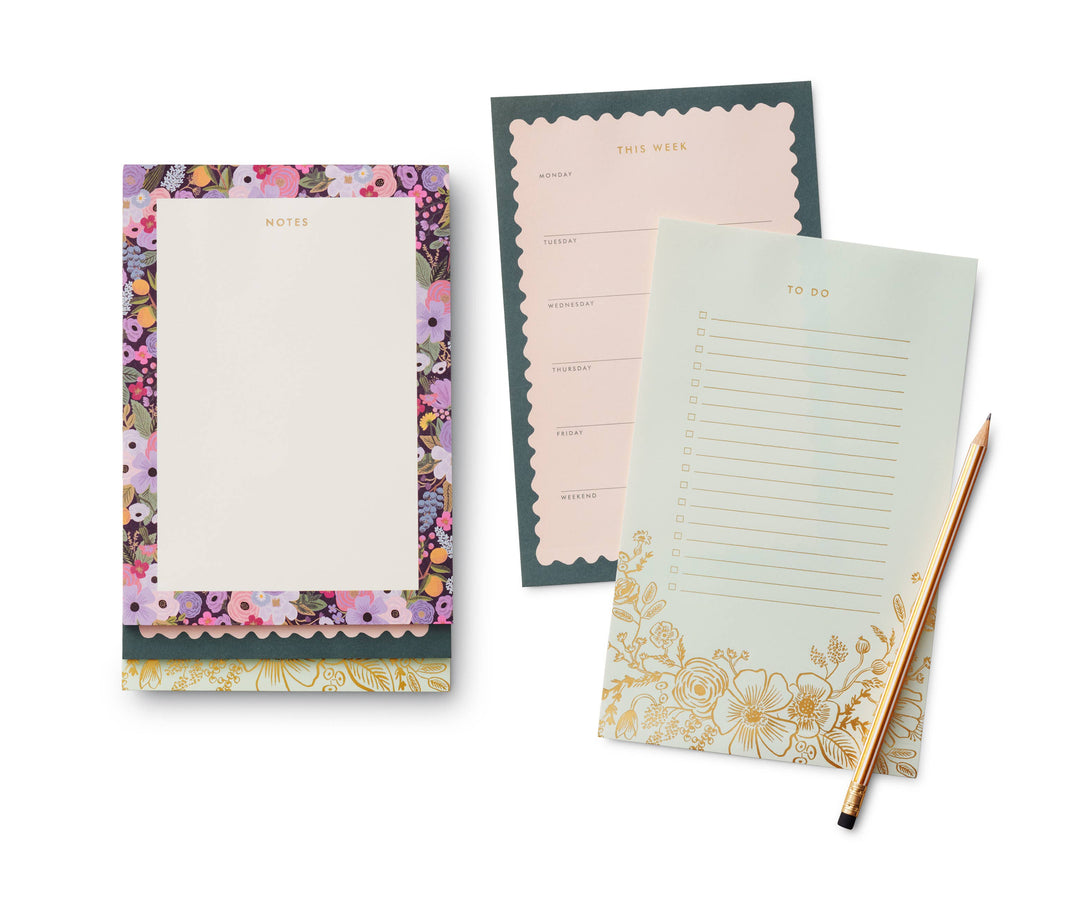 Tiered Notepad-Garden Party