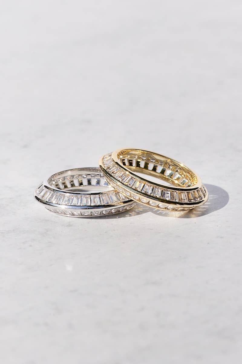 Ring-Yellow Gold Razor Edge