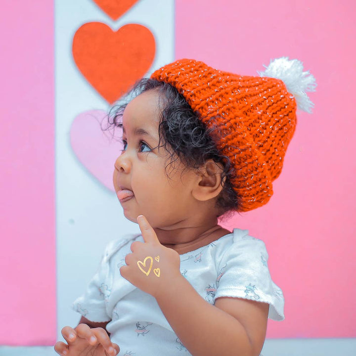 Classic Hearts Temporary Tattoo