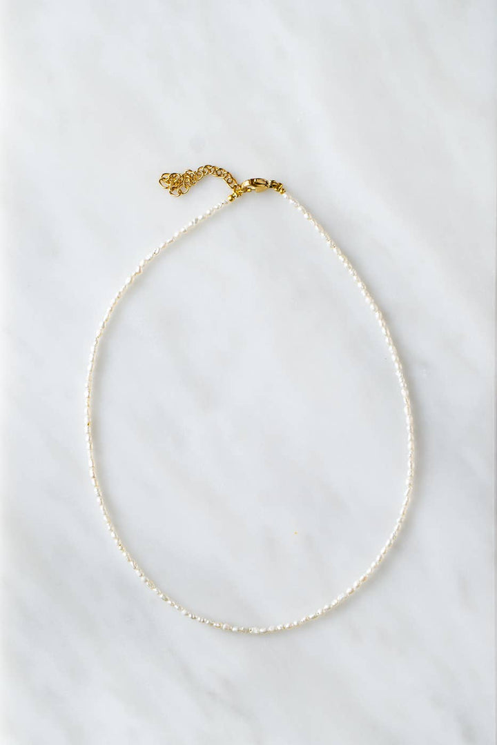 Necklace-Tiny Pearl