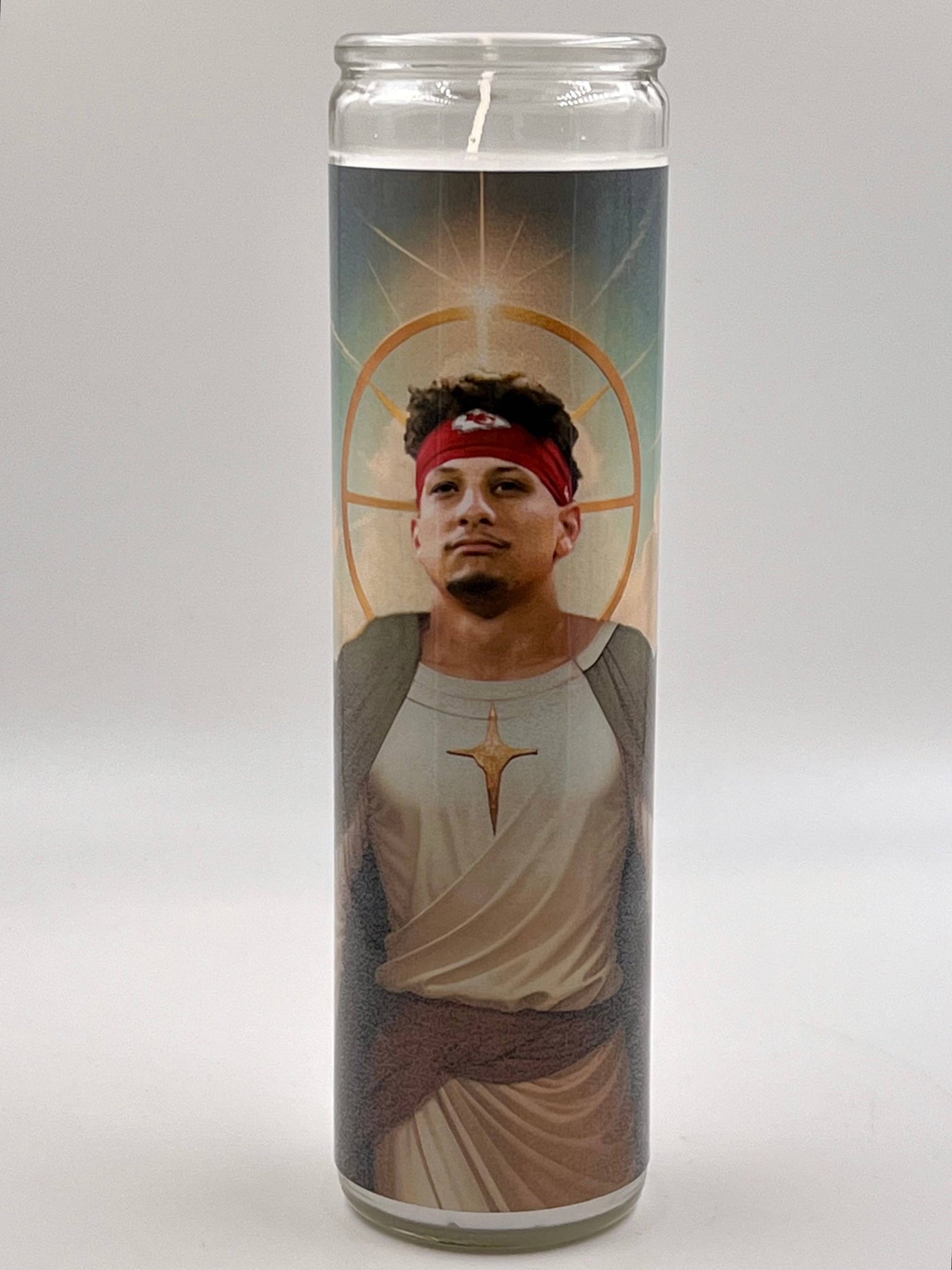 Prayer Candle-Patrick Mahomes Kansas Chiefs Quarterback