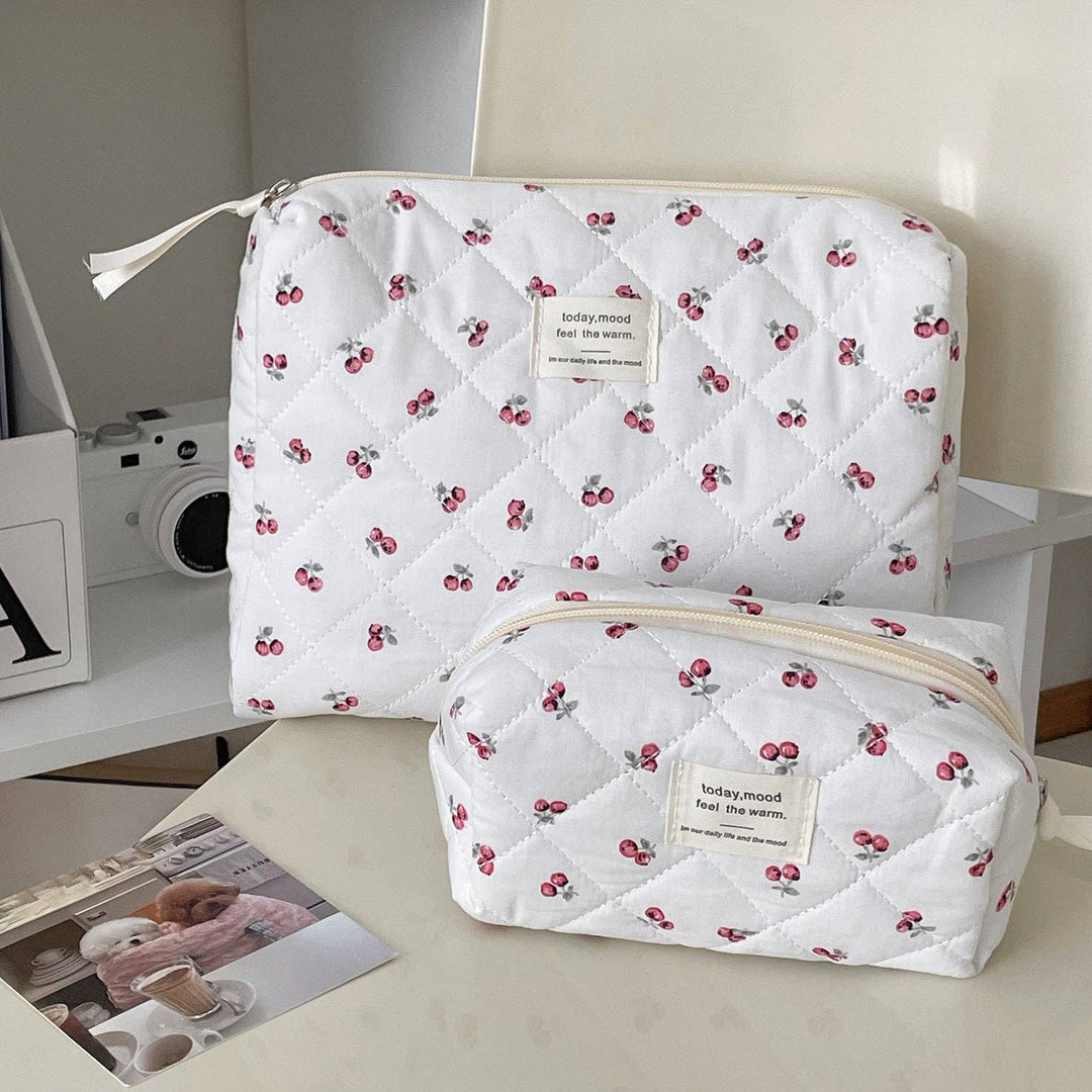 Sweet Cherry Print Make Up Bag DP25A554