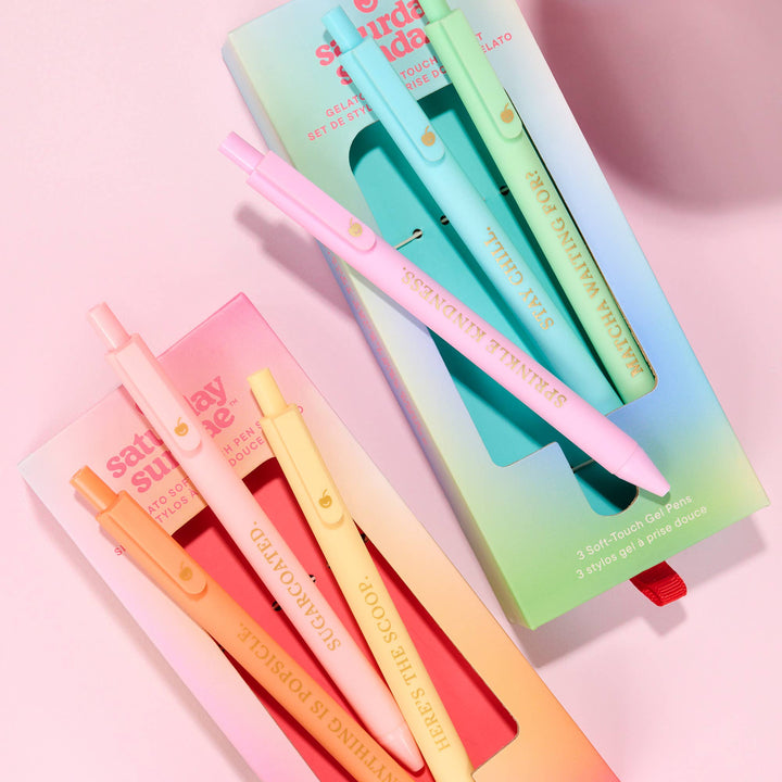 Pen Set-Tutti-Frutti Gelato