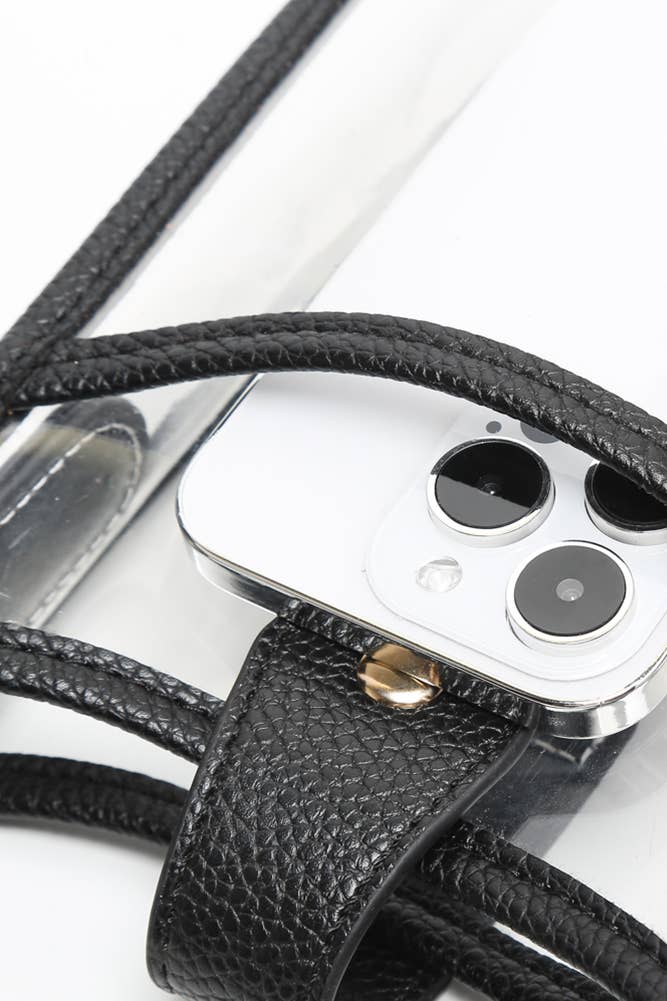 Clear Stadium Crossbody Mini Bag