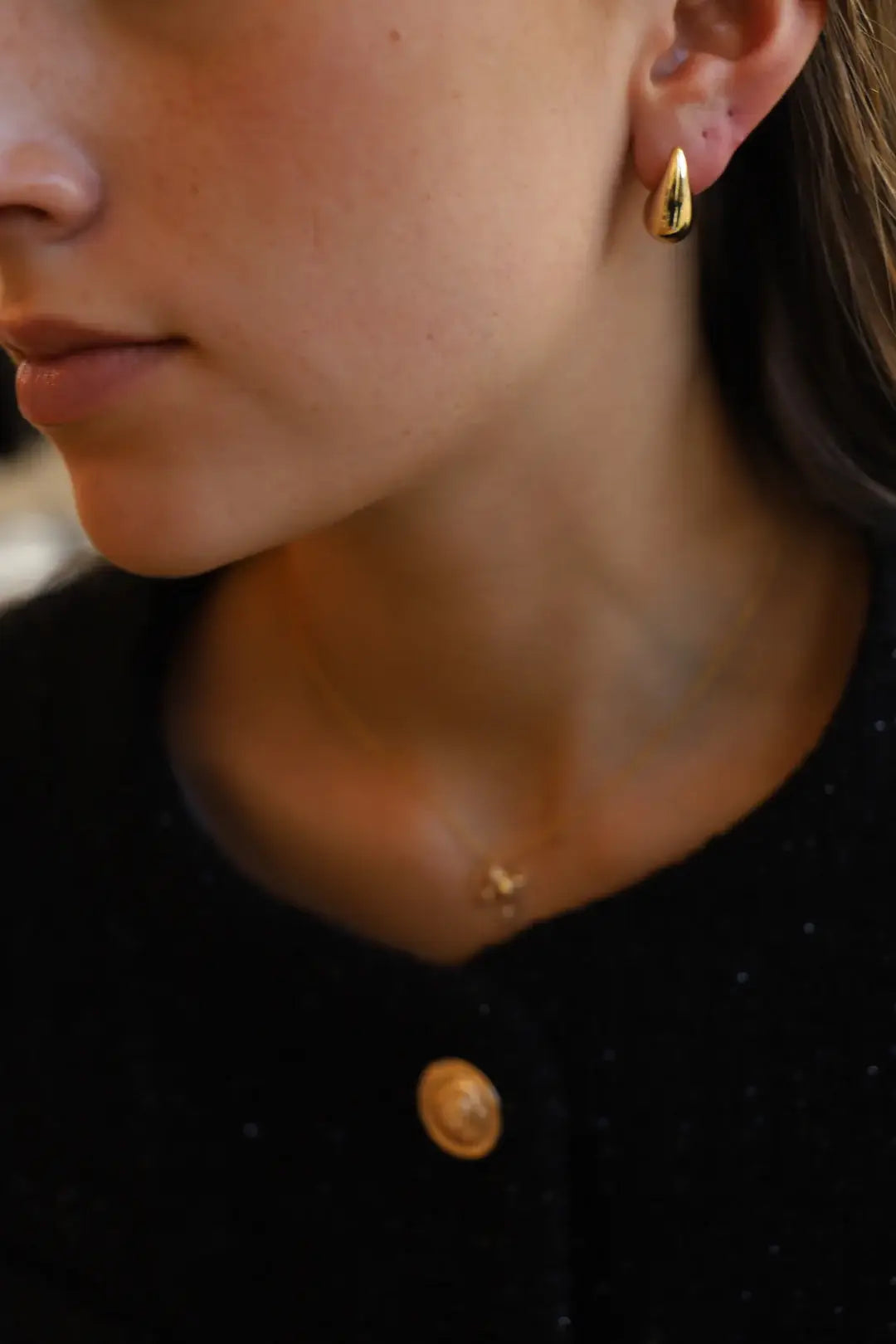 E1616 Assorted Earrings-Libby Teardrop Stud