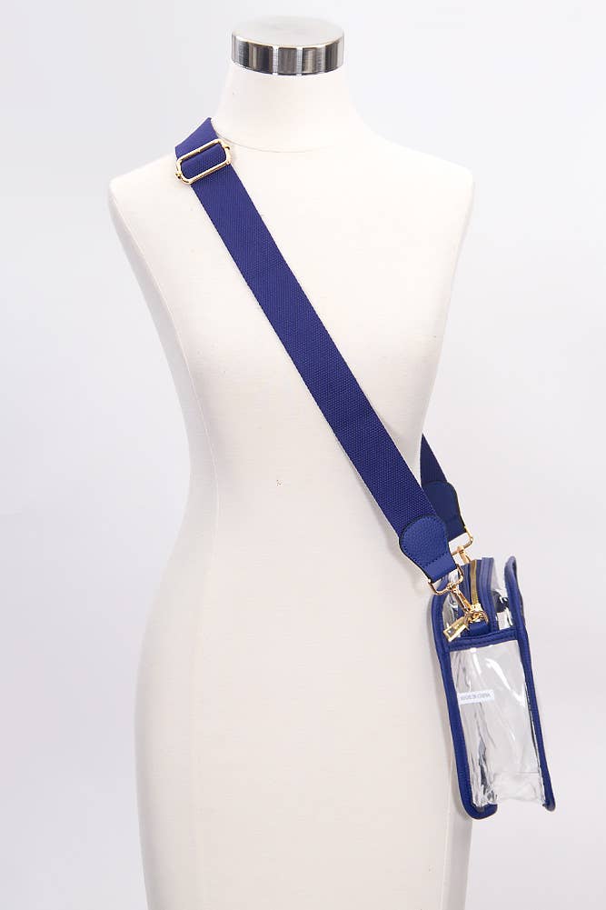 Clear PU Cross Body Mini Bag