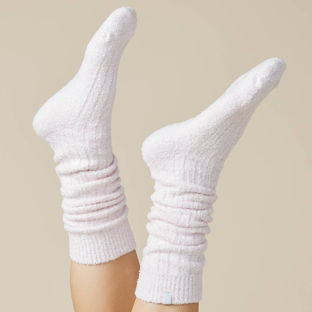 Women's Slouchy Fuzzy Socks with Non-Slip Grippers