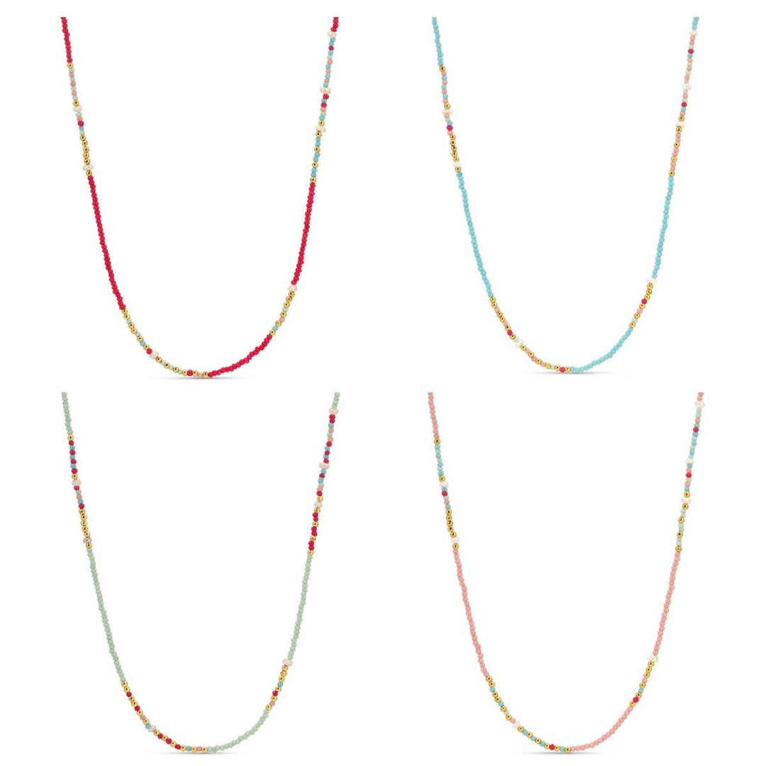 Assorted Seed Bead & Fresh Water Pearl Necklaces