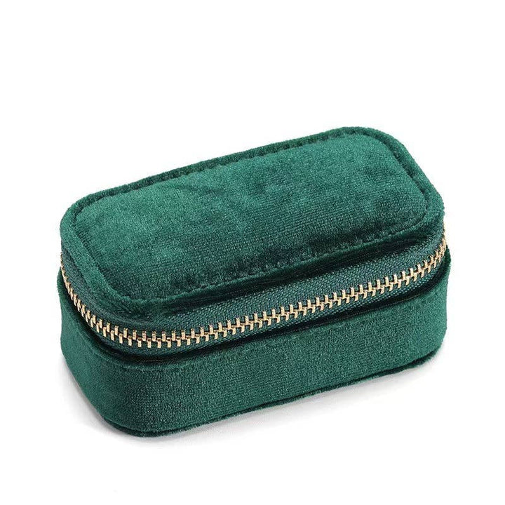 Soft Velvet Solid Color Jewelry Case DP25F864