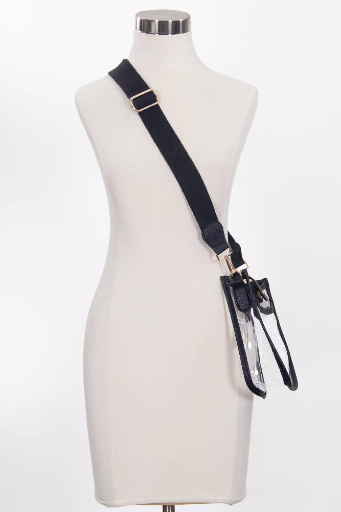 Clear Stadium Crossbody Mini Bag