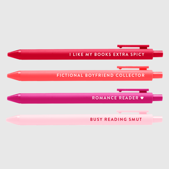 Pen Set-Romance Reader