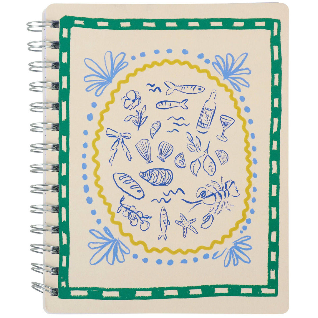 Spiral Notebook-Italian Coastal