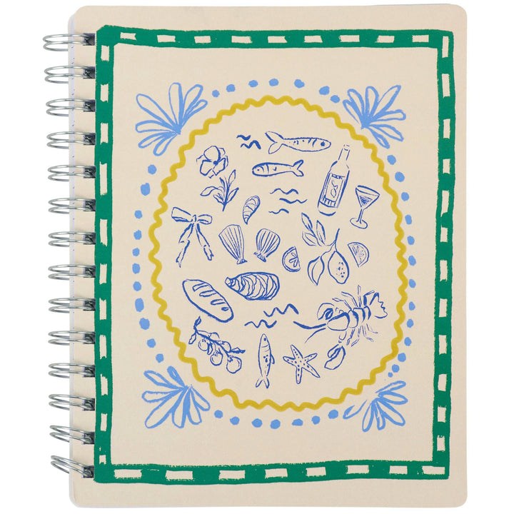 Spiral Notebook-Italian Coastal