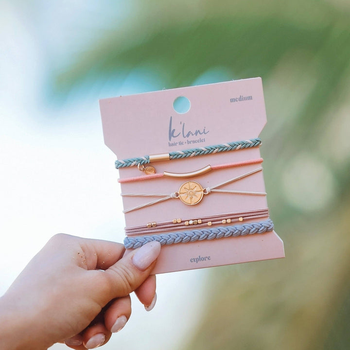 Hair Tie Bracelets-Explore