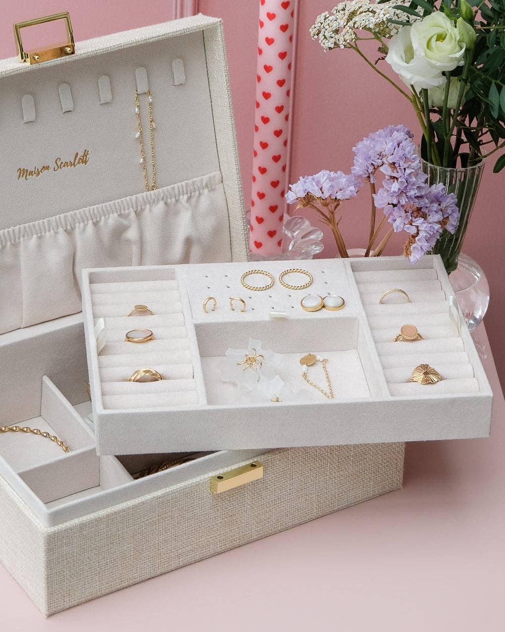 Louise-Linen Jewelry Box