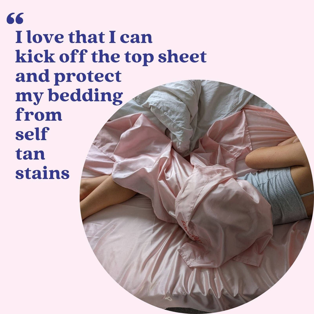 Self  Tan Fan Sleep Sac - Open Side
