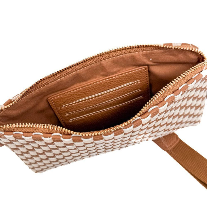 Emma Woven Clutch Wristlet