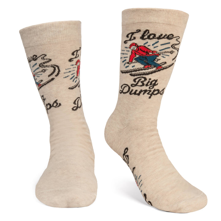 I Love Big Dumps Socks for Skiers
