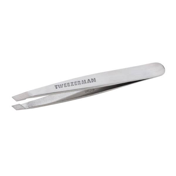 Retail-Mini Slant Tweezer Stainless