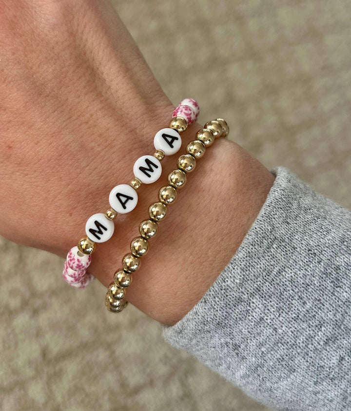 Mama Bracelet Floral Mother’s Day Gift Flower Bracelet 