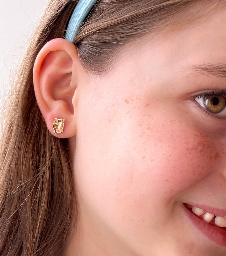 Stud Earrings-Pretty Pony