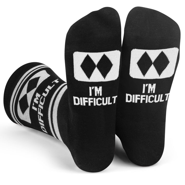 I'm Difficult Black Diamond Ski Socks