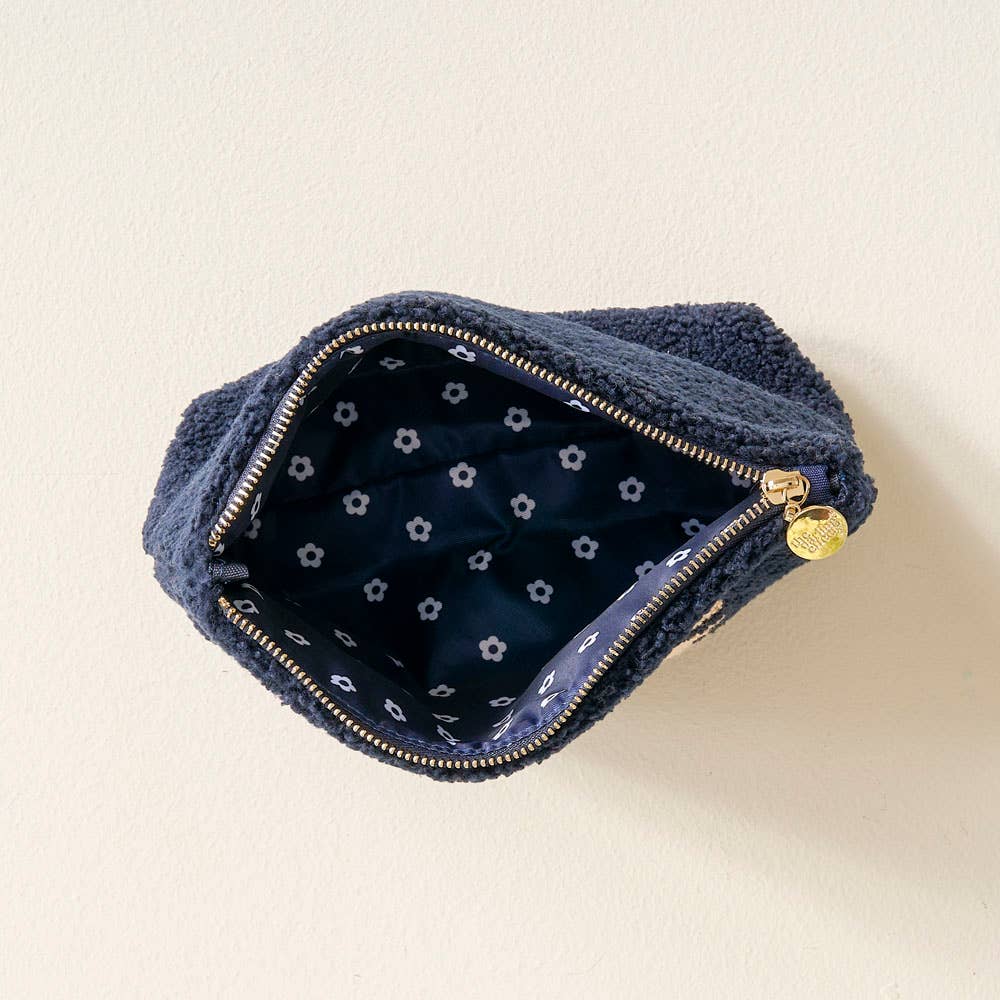 Teddy Pouch-Navy Face