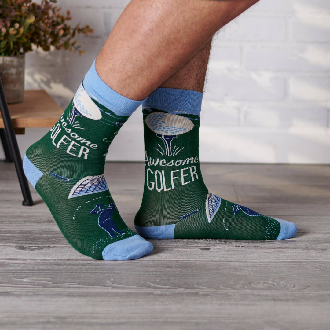 Socks-Awesome Golfer