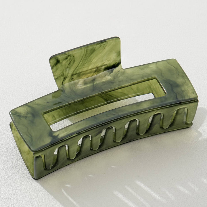 Jade Green Large - Assorted Claw Clips