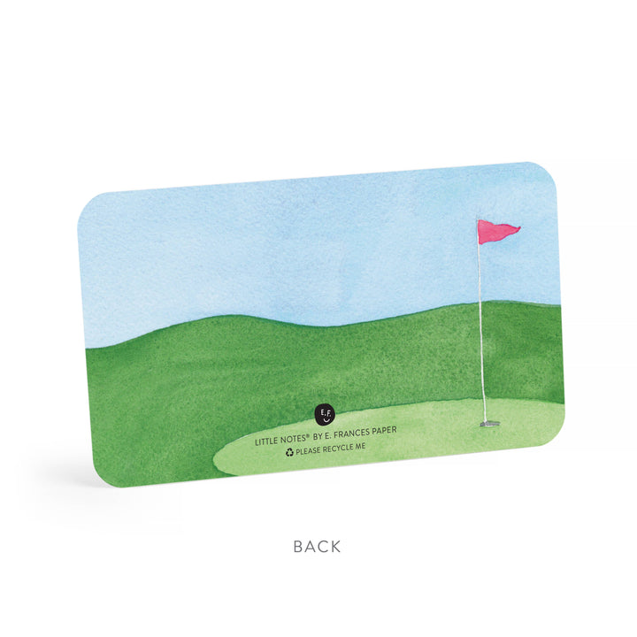 Little Notes®-Golf Tee Boxed Set of 55 Mini Notes