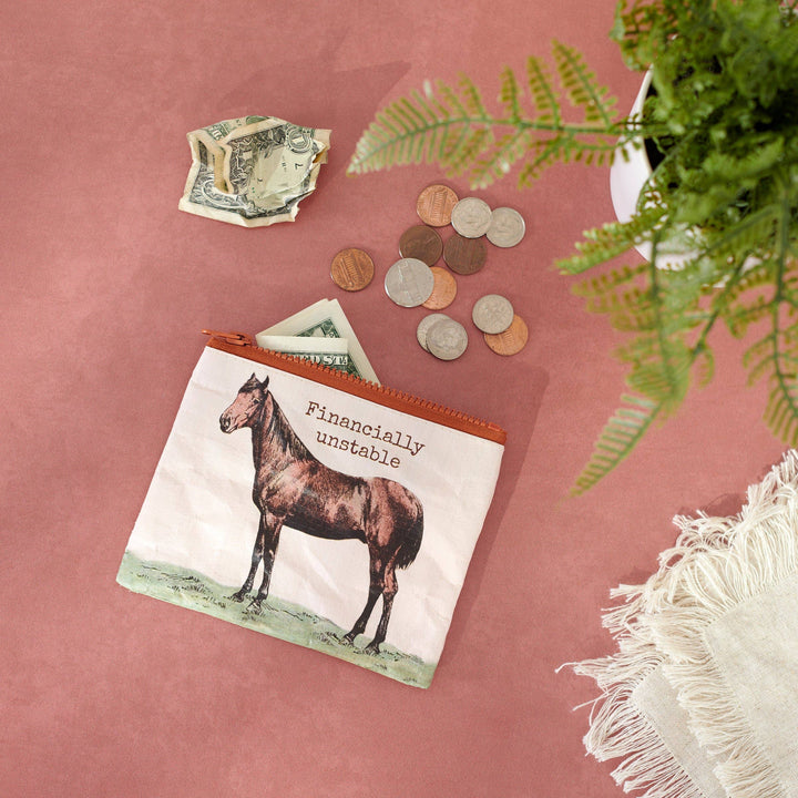 Zipper Wallet-Financially Unstable