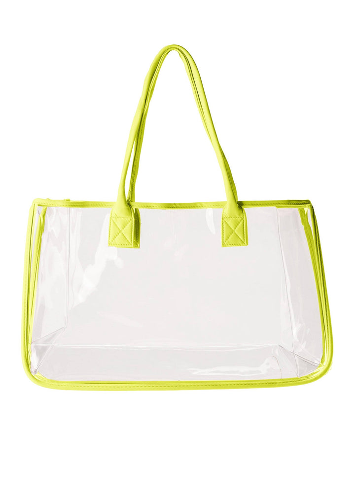 Jayne Oversized Transparent Tote