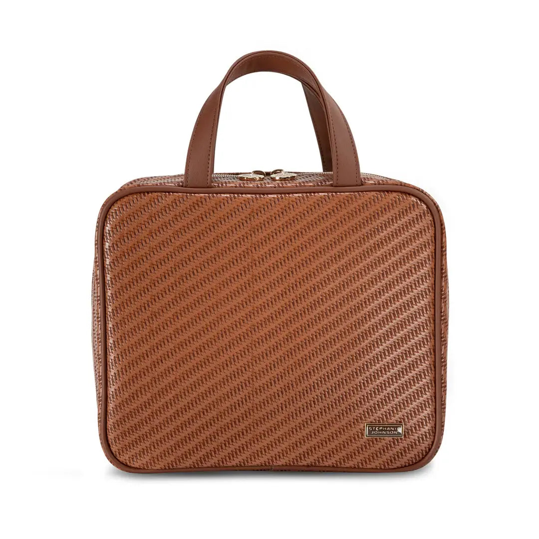 Rosewood Cognac Martha Large Briefcase