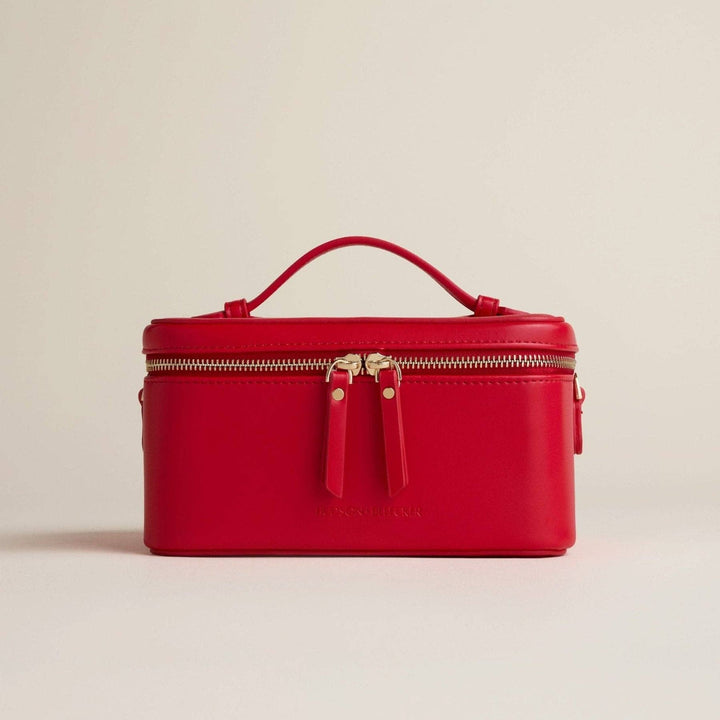 Jetsetter Train Case-Ecru Cream