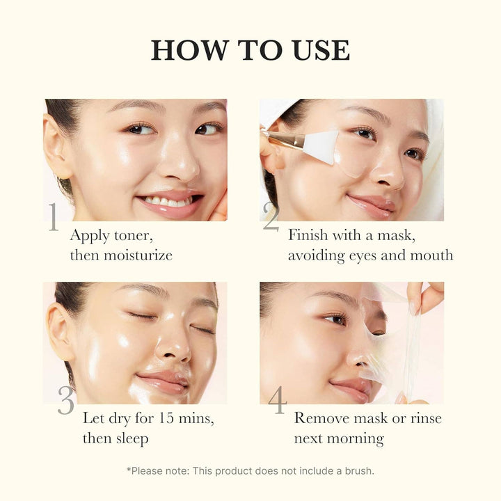 Medicube Wrapping Mask-Kojic Acid Turmeric Overnight Wrapping Peel Off Facial Mask 75ml