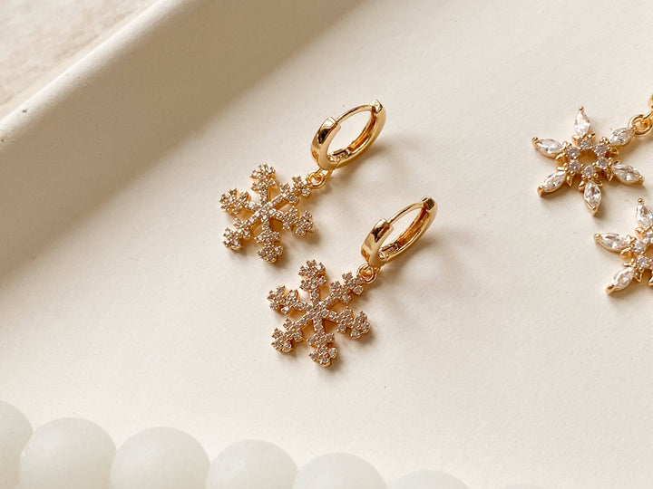 Earrings-Glacier Hoops