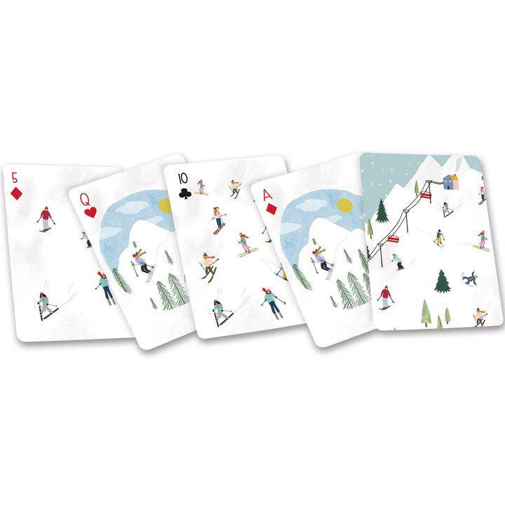 Playing Cards-Skiing Fun