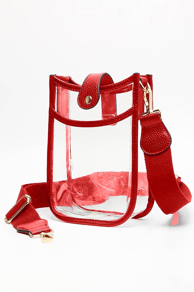 Clear Stadium Crossbody Mini Bag