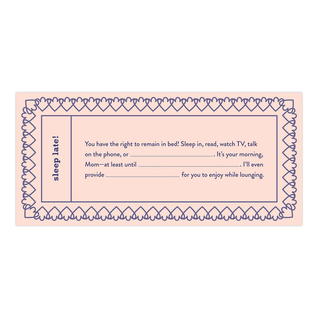 Fill in the Love® Mom Vouchers