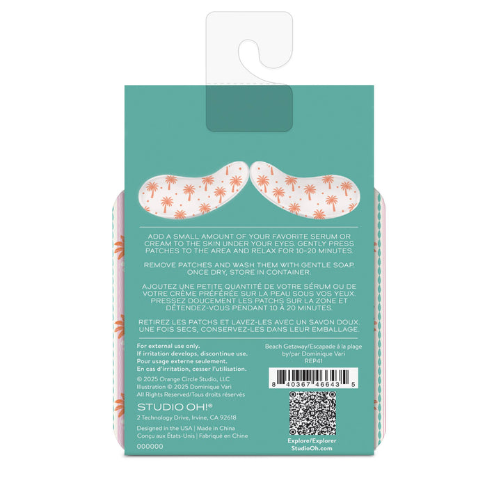 Reusable Under-Eye Patches-Beach Getaway