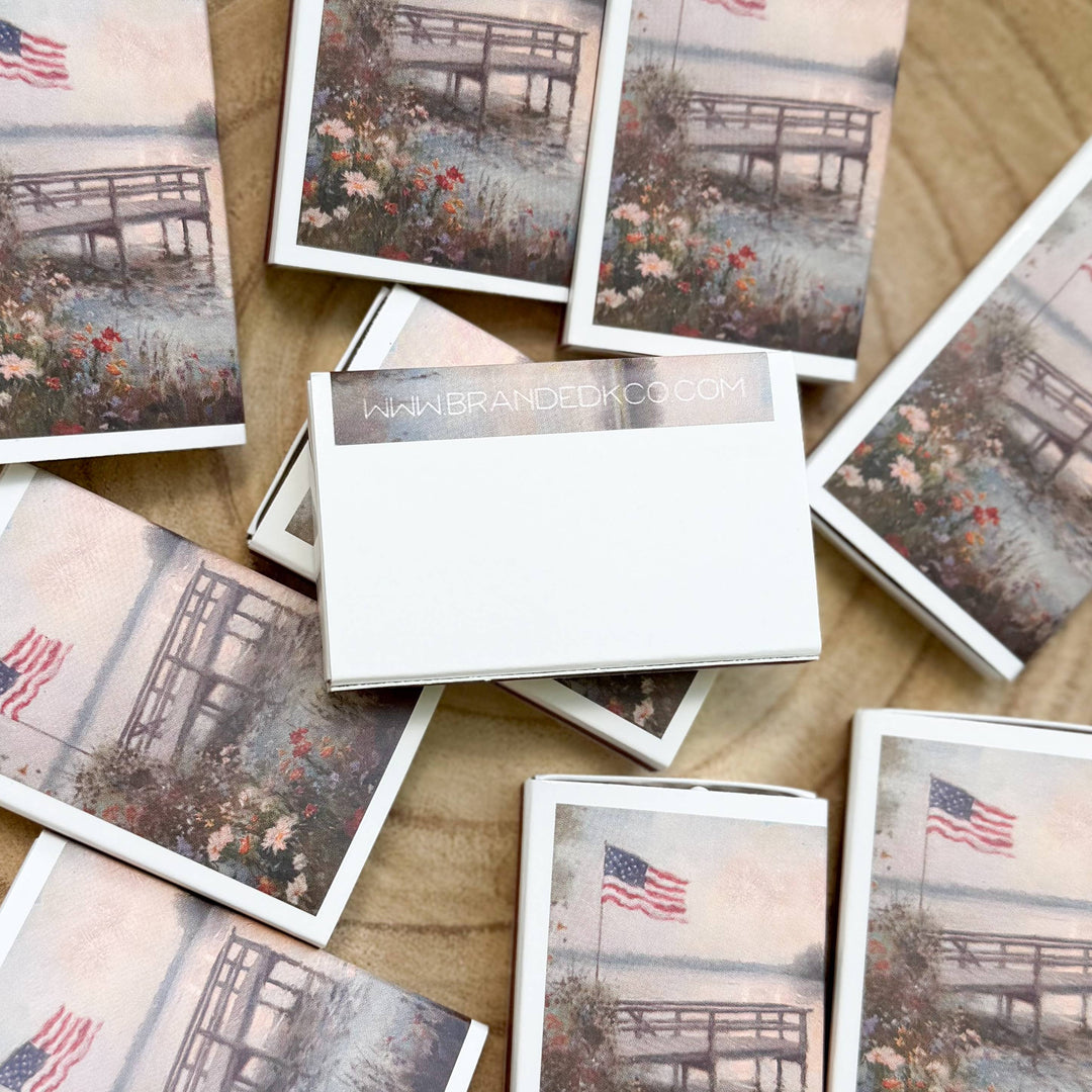 Match Set-4th Of July USA // Vintage Landscape
