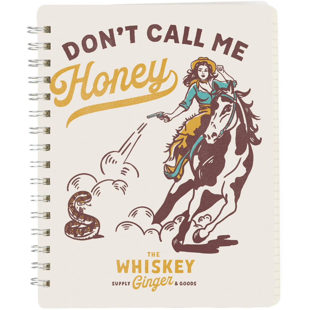 Spiral Notebook-Don't Call Me Honey