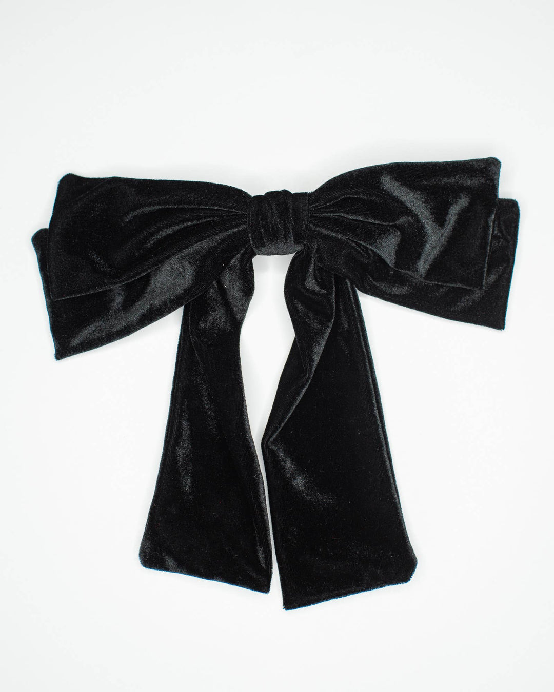 Big Velvet Bow: Black