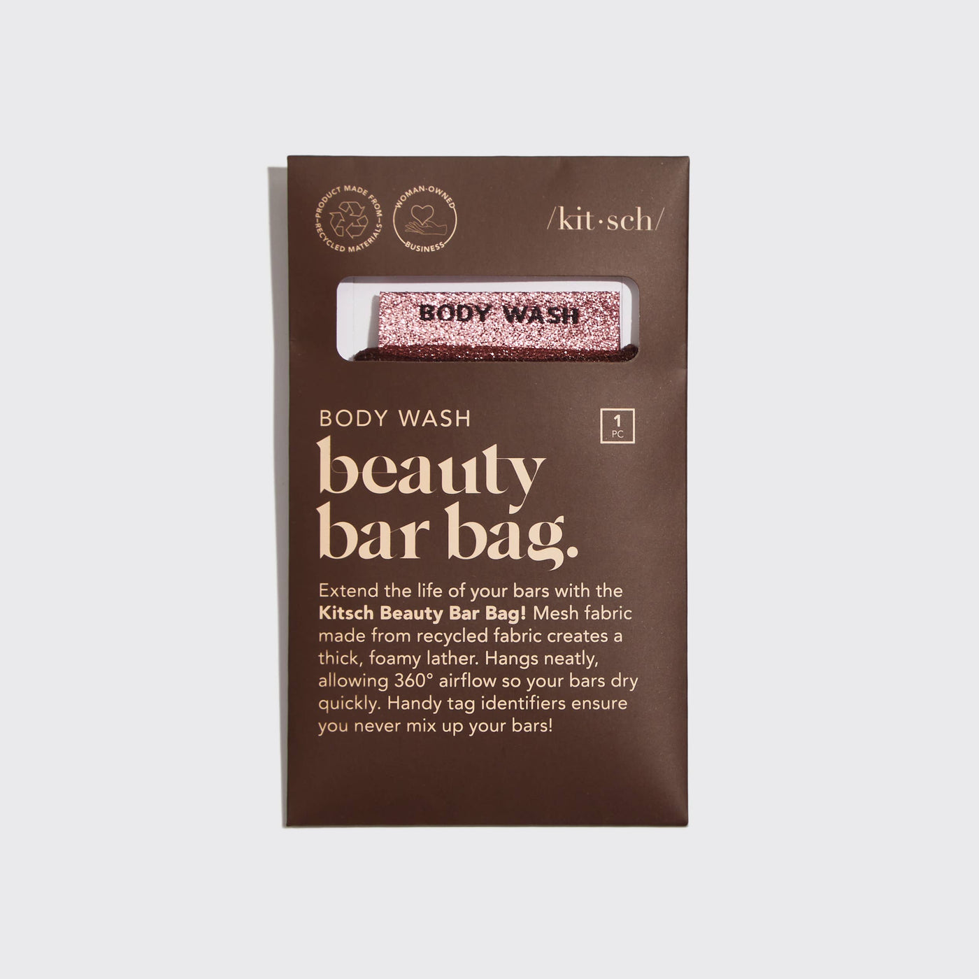 Beauty Bar Bag- Chocolate