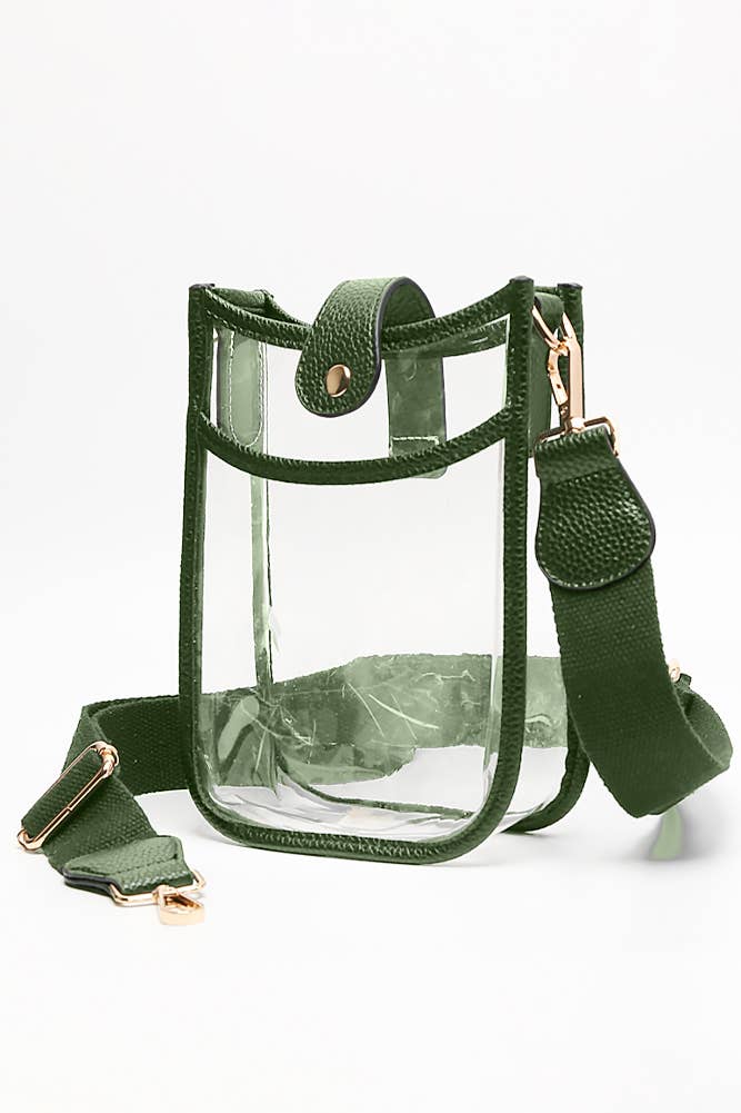 Clear Stadium Crossbody Mini Bag