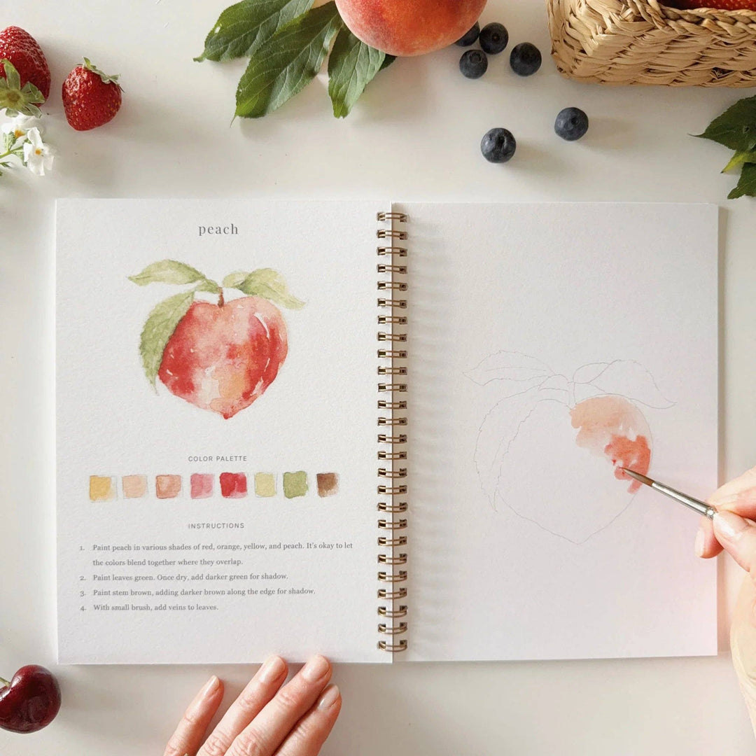 Watercolor Workbook-Fruit
